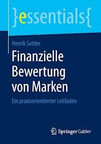 Finanzielle Bewertung von Marken - Henrik Sattler - ebook