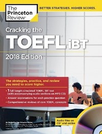 Cracking the TOEFL iBT with Audio CD: 2018 Edition -  - książka