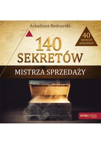 140 sekretów Mistrza Sprzedaży - Arkadiusz Bednarski - audiobook + książka