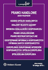 Prawo handlowe Zbiór przepisów -  - książka