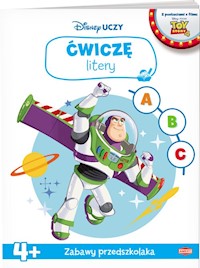 Disney Uczy Ćwiczę  litery 4+ -  - książka