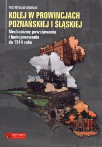 Kolej w prowincjach poznańskiej i śląskiej. Mechanizmy powstawania i funkcjonowania do 1914 roku - Przemysław Dominas - książka