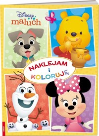 Disney maluch Naklejam i koloruję -  - książka