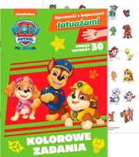 Psi Patrol Rysowanki z bajecznymi tatuażami -  - książka
