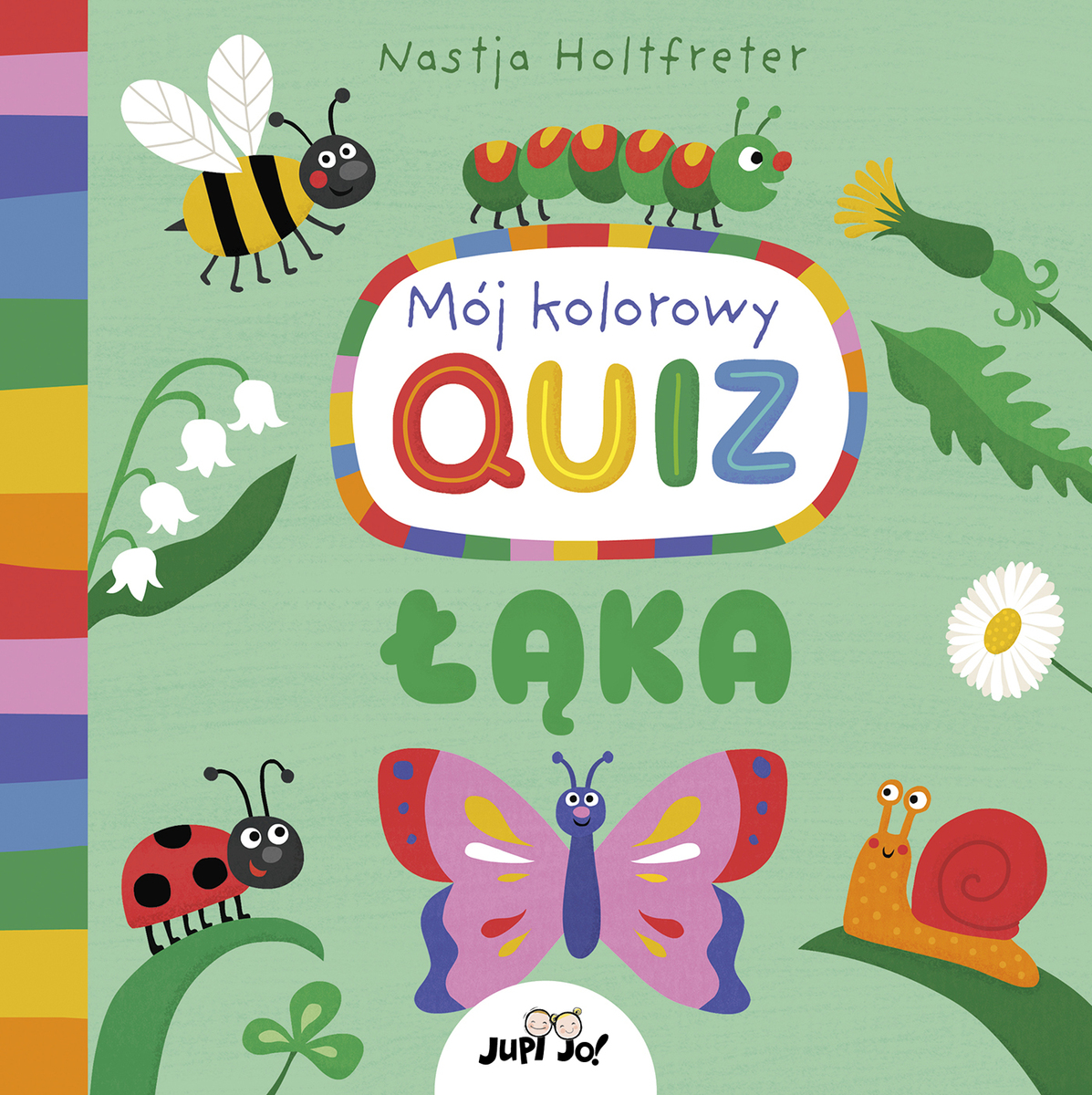 Mój kolorowy quiz. ŁĄKA - Nastja Holtfreter - książka