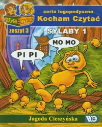 Kocham Czytać Zeszyt 3 Sylaby 1 - Cieszyńska Jagoda - książka