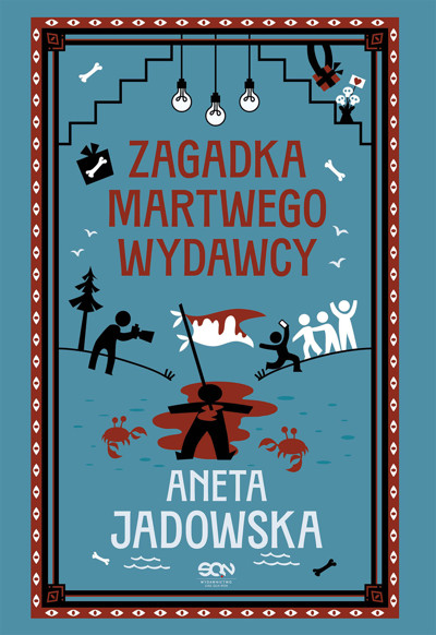 Okładka książki Zagadka martwego wydawcy