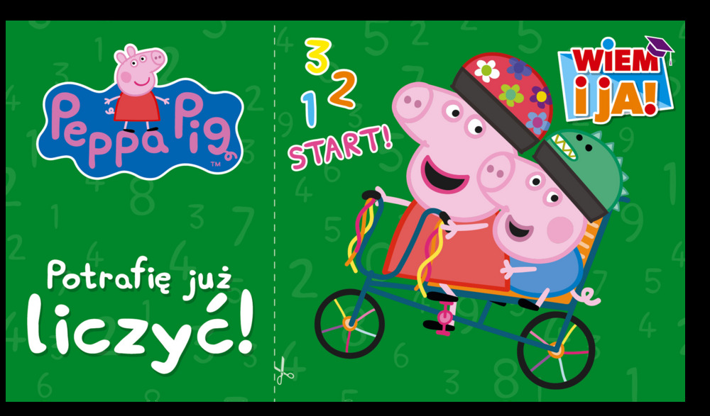 Peppa Pig. Wiem i ja! Potrafię już liczyć - zbiorowa praca - książka