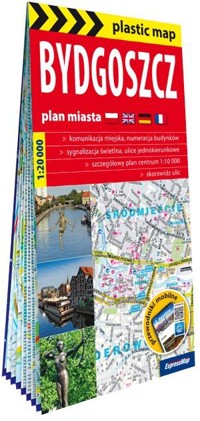 Plastic map Bydgoszcz 1: 20 000 - zbiorowa praca - książka