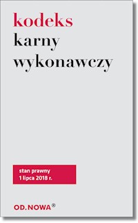 Kodeks karny wykonawczy -  - książka