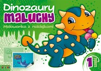 Dinozaury maluchy Część 1 Malowanka z naklejkami -  - książka