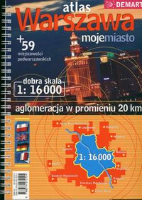 Warszawa moje miasto Atlas -  - książka