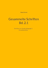 Gesammelte Schriften Bd. 2.1 - Hans Furrer - ebook
