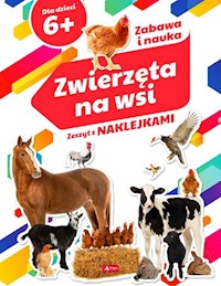 Zwierzęta na wsi Zeszyt z naklejkami - - książka