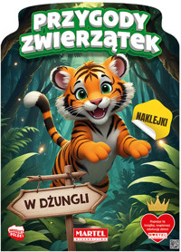 Przygody zwierzątek w dżungli z naklejkami - Agata Niemirska - książka