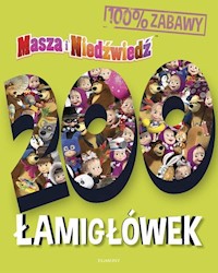 Masza i Niedźwiedź 200 łamigłówek -  - książka