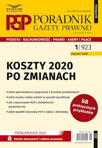 Koszty 2020 po zmianach -  - książka