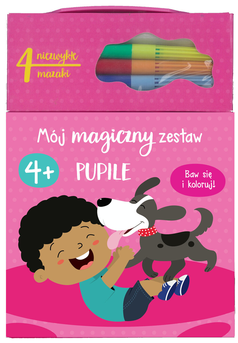 Mój magiczny zestaw. Pupile - zbiorowa praca - książka