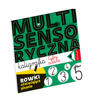 Multisensoryczna kaligrafia. Cyfry pisane - Anna Borchard - książka