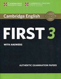 Cambridge English First 3 with answers - - książka