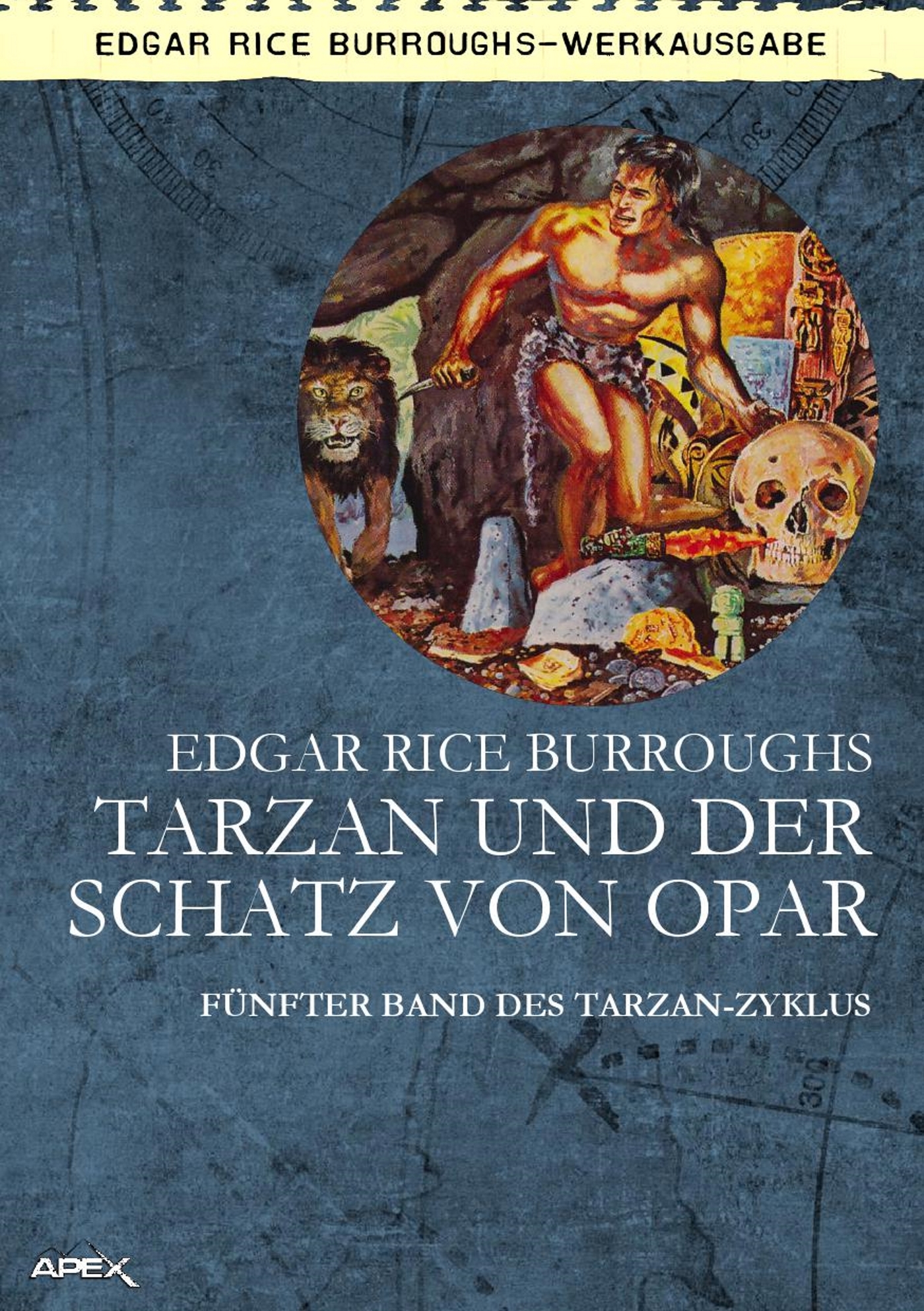 TARZAN UND DER SCHATZ VON OPAR - Edgar Rice Burroughs - ebook