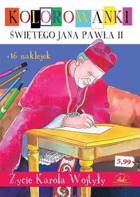 Kolorowanki Świętego Jana Pawła II - Talarek Natalia - książka