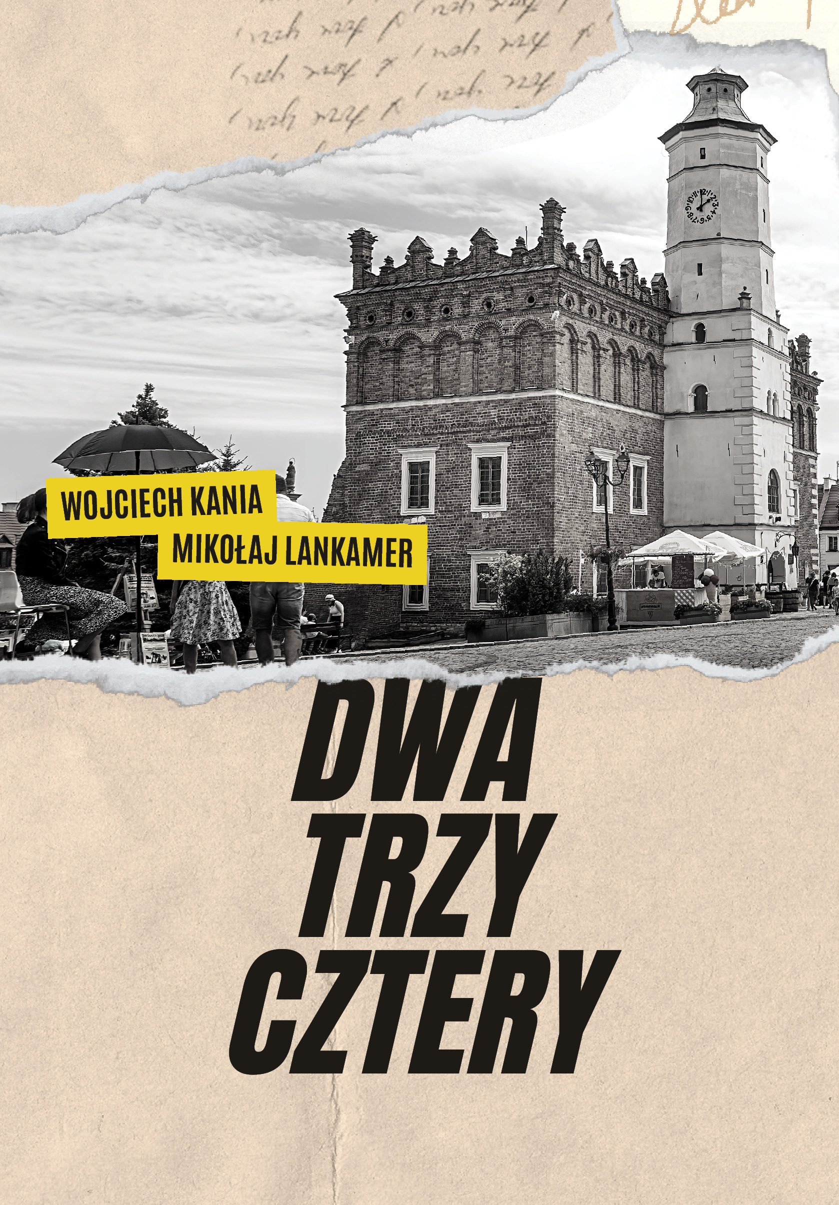 Okładka:Dwa, trzy, cztery 