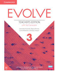 Evolve 3 Teacher's Edition with Test Generator - Kocienda Genevieve, Rimmer Wayne, Robertson Lynne, Simpson Katy - książka