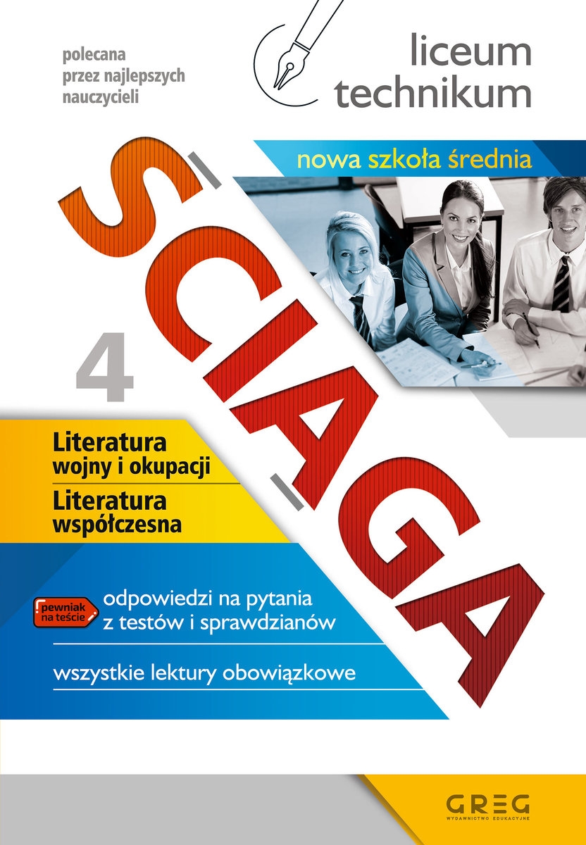Ściąga. Część 4. Liceum, technikum (po reformie) - zbiorowa praca - książka