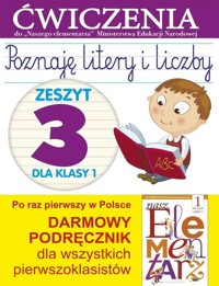 Poznaję litery i liczby 1 Zeszyt 3 - Wiśniewska Anna - książka