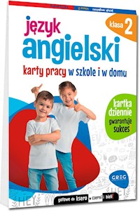 Język angielski Klasa 2 Karty pracy w szkole i w domu -  - książka