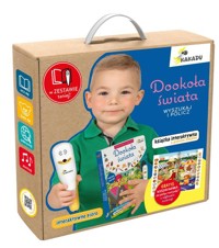 Dookoła świata Wyszukaj i policz Mówiąca książka interaktywna - Giordano Marzia - książka