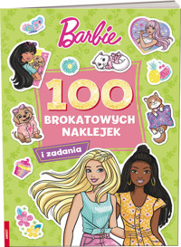 Barbie 100 Brokatowych naklejek -  - książka