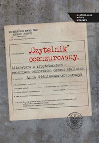 Czytelnik ocenzurowany - Anna Wiśniewska-Grabarczyk - książka