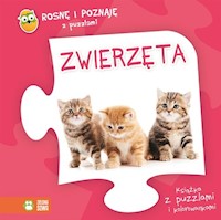 Rosnę i poznaję z puzzlami Zwierzęta -  - książka