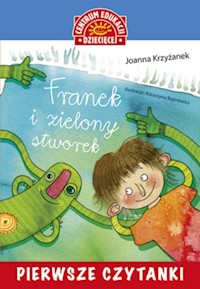 Pierwsze czytanki Franek i zielony stworek - Krzyżanek Joanna - książka