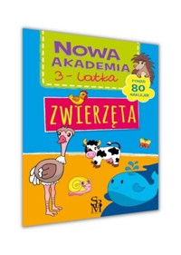Nowa Akademia 3-latka Zwierzęta -  - książka