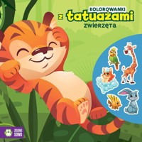 Kolorowanki z tatuażami Zwierzęta -  - książka
