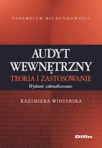 Audyt wewnętrzny - Kazimiera Winiarska - książka