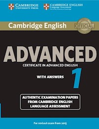 Cambridge English Advanced 1 Authentic examination papers with answers -  - książka