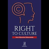 Right to Culture - Młynarska-Sobaczewska Anna - książka