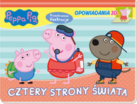 Peppa Pig. Opowiadania 3D. Cztery strony świata - zbiorowa praca - książka