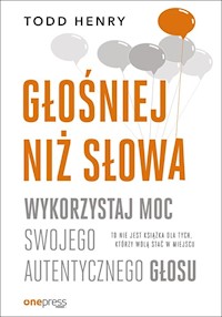 Głośniej niż słowa - Henry Todd - książka