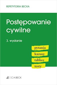 Postępowanie cywilne. Pytania. Kazusy. Tablice. -  - książka