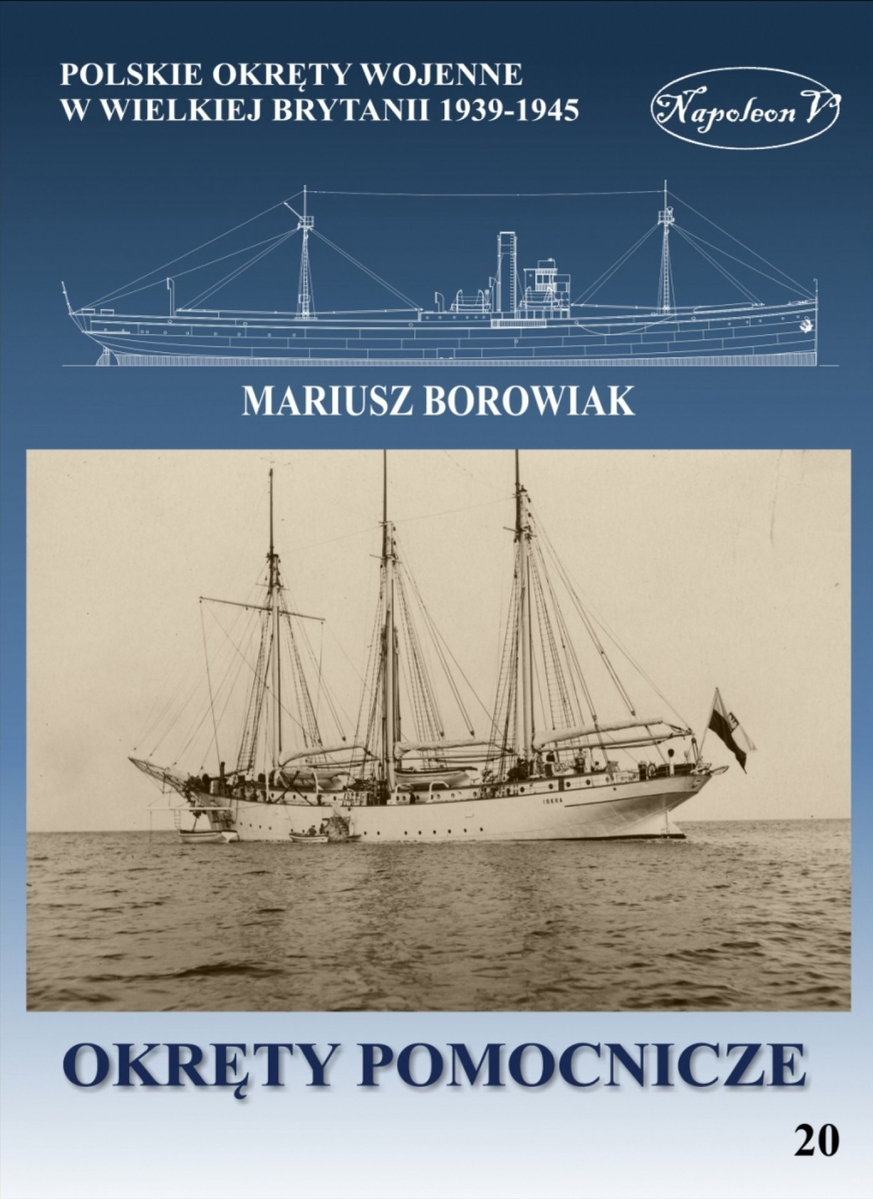 Okręty pomocnicze - Borowiak Mariusz - książka
