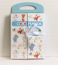 Colomania Książeczka z kredkami niebieska -  - książka