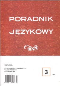 Poradnik językowy 3/2008 -  - książka