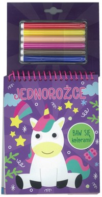 Baw się kolorami! Jednorożce -  - książka