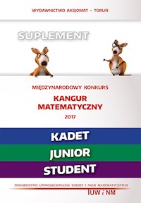 Matematyka z wesołym kangurem Suplement 2017 Kadet Junior Student - - książka