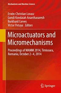 Microactuators and Micromechanisms -  - ebook
